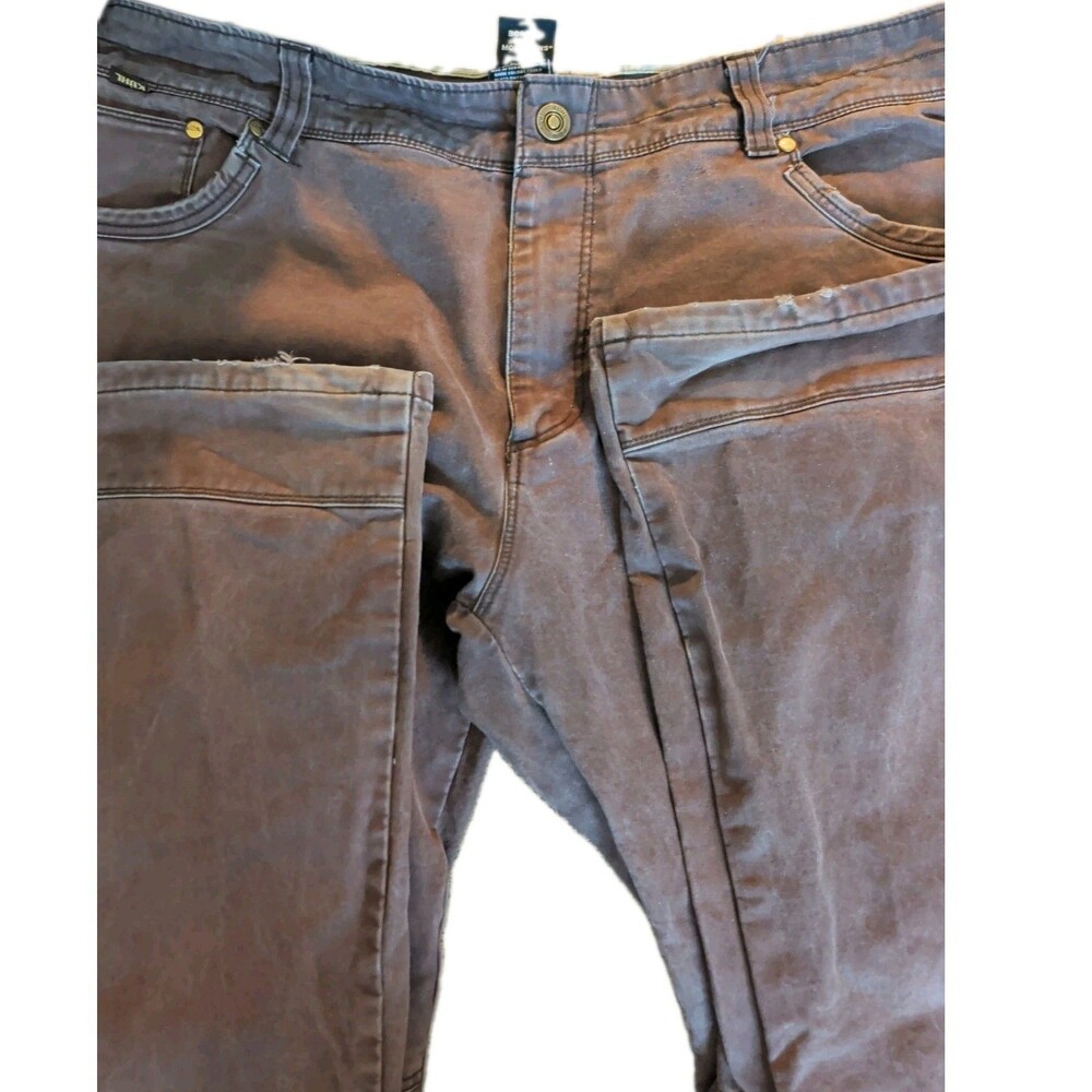 KUHL Mens 38x34 Rydr Pants Brown Vintage Patina Dye Gorpcore Outdoors